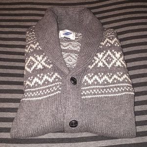 Old Navy Men’s Cardigan; NWOT/Cotton & Wool Blend
